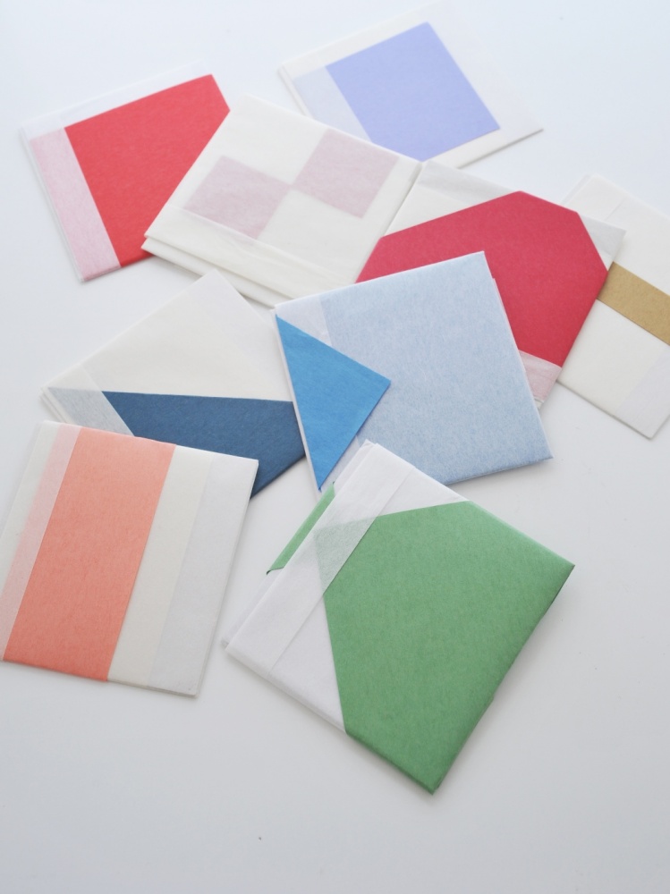 折形ワークショップ『半紙と折り紙で折る折形』
