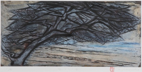 坂元桂介　木版画展～風のはらっぱ～